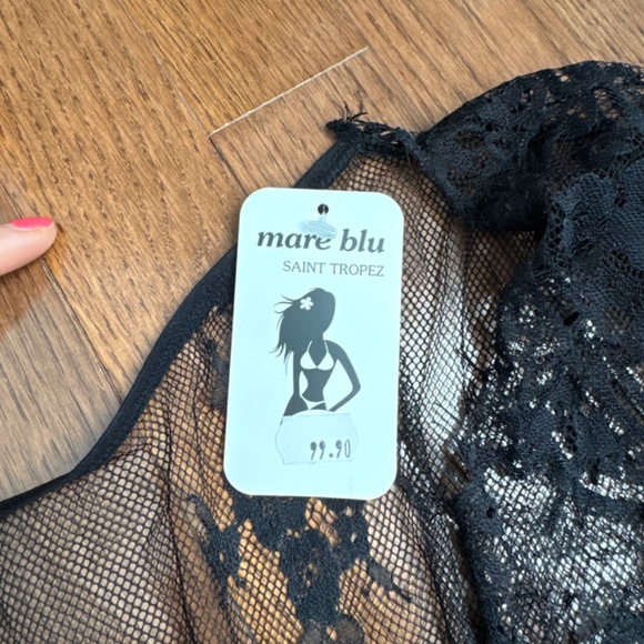 NWT Beautiful Black Lace Dress - Picture 3 of 6